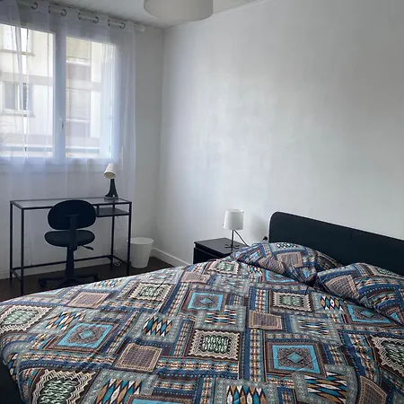 Prox Centre, Beau T3, 2 Ch, 7 Personnes Apartment Brest